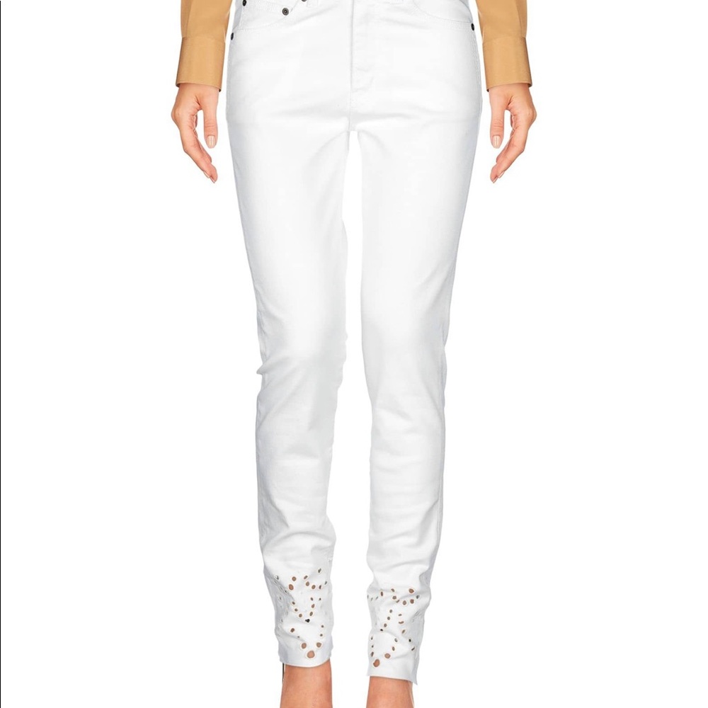 Saint Laurent White Denim Jeans Size 27